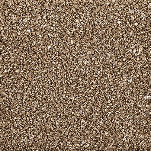 Eurosand Glitter - GLASGRANULAT 1-2 mm. 1 kg. Glas Granulat, Streudeko. 1000 g in Gold -39 von Eurosand