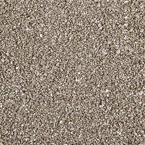 Eurosand Glitter - GLASGRANULAT 1-2 mm. 1 kg. Glas Granulat, Streudeko. 1000 g in Gold WEISSGOLD -98 von Eurosand