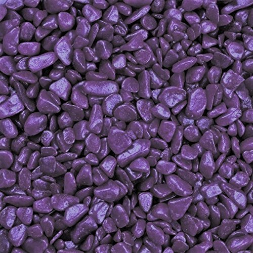 Eurosand Nuggets, gerundete Dekosteine 5 KG Lila, violett, AUBERGINE von Eurosand