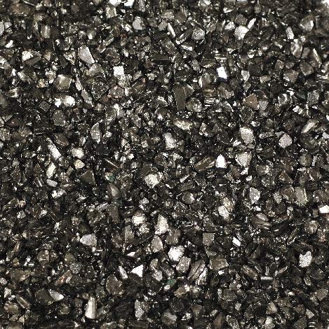 Eurosand SPIEGELGRANULAT, 1 kg. Spiegelglasgranulat, Spiegelglas 1-4 mm. 1000 g. Farbe: SCHWARZ. Art.: MD19403 von Eurosand