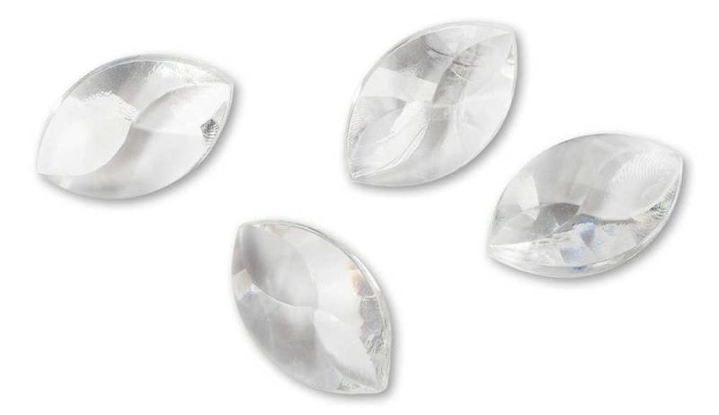 Eurosand Streudeko Deko-Diamanten Oval 19mm, ca. 100 Stück. 100ml von Eurosand
