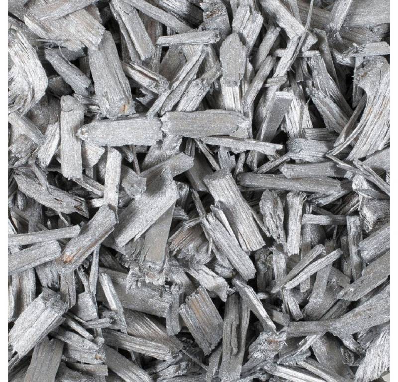 Eurosand Streudeko HOLZFLAKES 10-50mm. Holzgranulat, Holz Stücke. 1 Liter metallic SILBER Eurosand Streudeko HOLZFLAKES 10-50mm. Holzgranulat, Holz Stücke. 1 Liter metallic SILBER von Eurosand