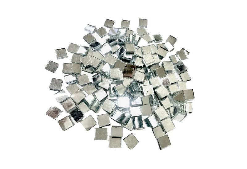 Eurosand Streudeko SPIEGEL-PLÄTTCHEN 10mm. 100gr. Spiegelplättchen beidseitig verspiegelt von Eurosand