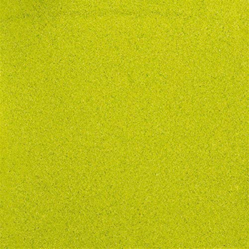 Farbsand, Dekosand farbig ca 0,5 mm. 1 KG in grün hellgrün APFELGRÜN -53 von Eurosand