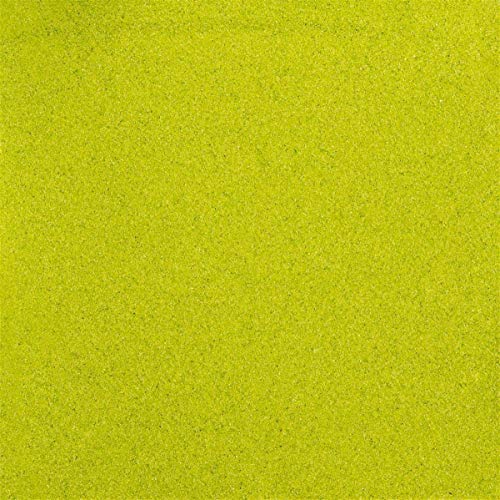 Farbsand, Dekosand farbig ca 0,5 mm. 1 KG in grün hellgrün APFELGRÜN -53 von Eurosand