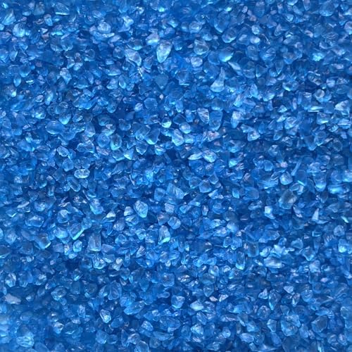 GLASNUGGETS 2-4mm. 5 kg. Kleine Glassteine 5000 g in BLAU -90 GLASNUGGETS 2-4mm. 5 kg. Kleine Glassteine 5000 g in BLAU -90 von Eurosand