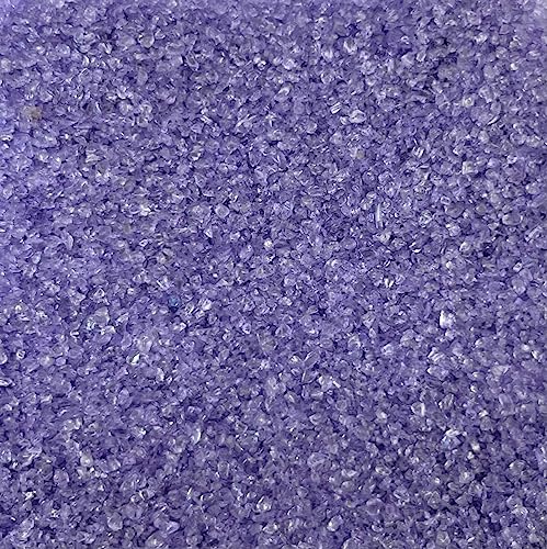 Glasgranulat 1-2mm 300g lila VIOLETT. Glassand kleine Glassteine buntes Glas Dekosand Dekogranulat von Eurosand