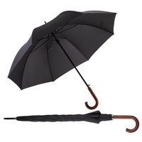 EuroSCHIRM Partnerschirm "Automatik W130, schwarz" Regenschirm für Zwei, mit Automatik, Griff aus Holz, extra großes Dach EuroSCHIRM Partnerschirm "Automatik W130, schwarz" Regenschirm für Zwei, mit Automatik, Griff aus Holz, extra großes Dach von Euroschirm