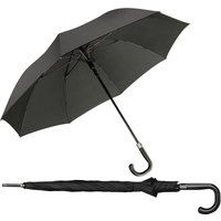 EuroSCHIRM Stockregenschirm "Automatik W330, schwarz" Regenschirm für Zwei, mit Automatik und extra großem Dach von Euroschirm