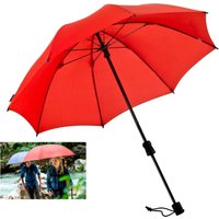 EuroSCHIRM Stockregenschirm "Swing handsfree, rot" verlängerbarer Schaft, handfrei tragbar EuroSCHIRM Stockregenschirm "Swing handsfree, rot" verlängerbarer Schaft, handfrei tragbar von Euroschirm