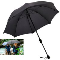 EuroSCHIRM Stockregenschirm "Swing handsfree, schwarz" verlängerbarer Schaft, handfrei tragbar EuroSCHIRM Stockregenschirm "Swing handsfree, schwarz" verlängerbarer Schaft, handfrei tragbar von Euroschirm