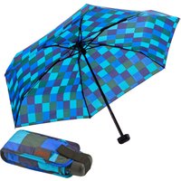 EuroSCHIRM Taschenregenschirm "Dainty, Karo blau grün" kariert, besonders leicht, super flach und extra klein EuroSCHIRM Taschenregenschirm "Dainty, Karo blau grün" kariert, besonders leicht, super flach und extra klein von Euroschirm