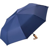 EuroSCHIRM Taschenregenschirm "Umwelt-Taschenschirm, marineblau" von Euroschirm