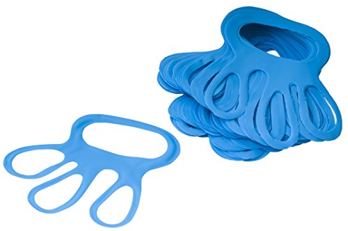 Eurosell 2 x Profi Fingerlinge Fingerfix Handschuhspanner blau Stechschutzhandschuh Handschuhspanner von Eurosell