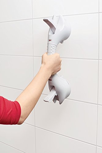 Eurosell Vakuum 40cm Badewannen Dusche WC Griff Aufstehhilfe Badewannengriff Haltestange OHNE BOHREN Schrauben von Eurosell