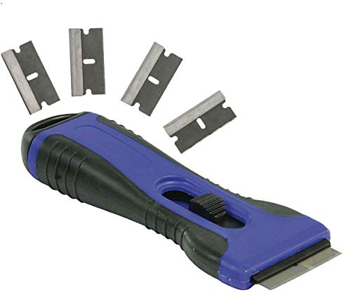 Eurosell Premium Glas / Ceran Kochfeld Schaber Reiniger Ergonomischer Kochfeldschaber Ceranfeldreiniger Ceranfeldschaber Ceranschaber von Eurosell