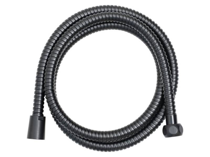 Euroshowers GmbH Brauseschlauch Schwarzer, flexibler Duschschlauch – 150 cm Länge von Euroshowers GmbH