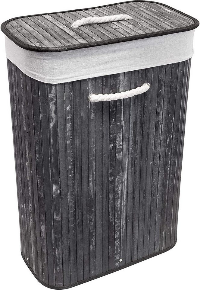 Euroshowers GmbH Wäschekorb Wäschekorb Faltbare Wäschetruhe rechteckig 75 L Volumen von Euroshowers GmbH