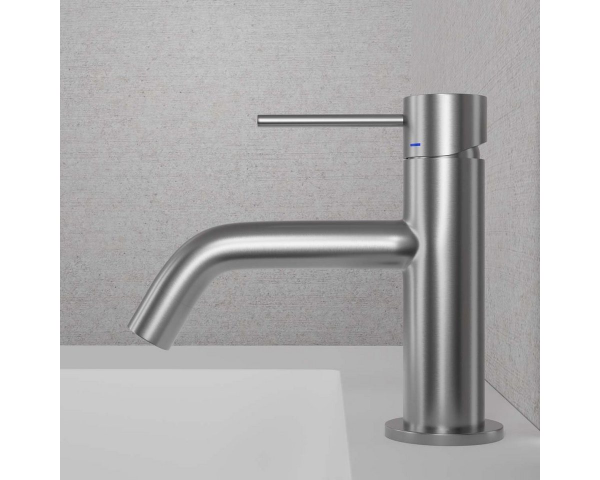 Waschtischarmatur Waschtischarmatur Primy Voyage Edelstahl von Euroshowers GmbH