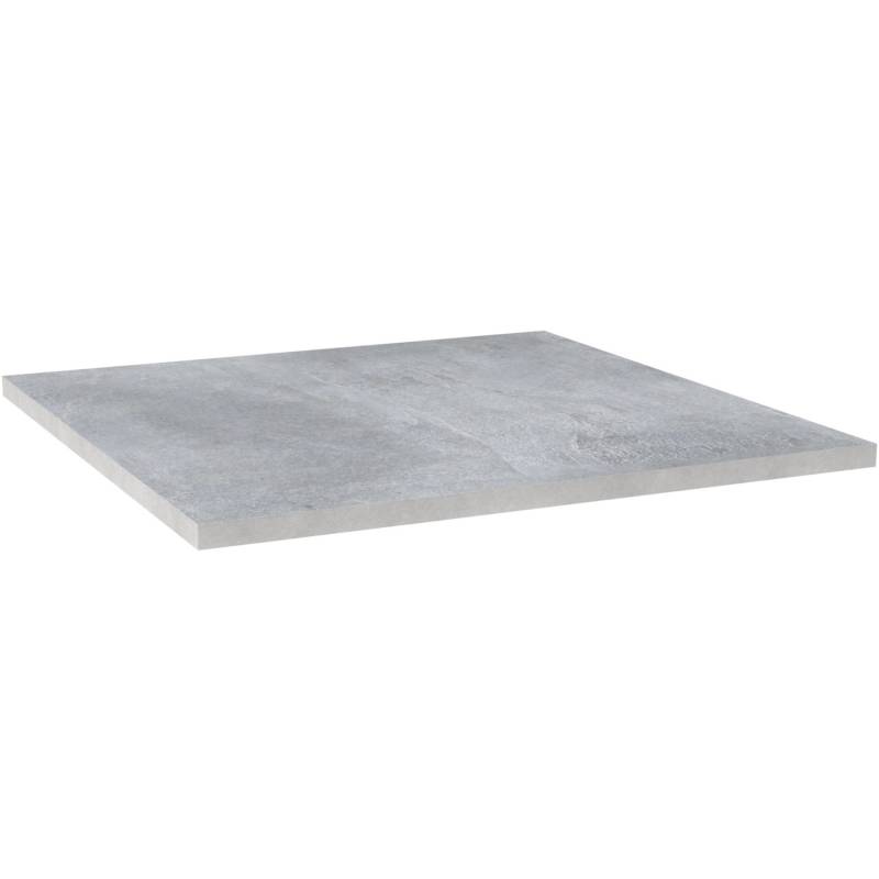 Terrassenplatte Feinsteinzeug Ardesia Ash 60 x 60 x 2 cm 2 Stück von Eurostone
