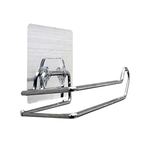 Eurotel Toilettenpapierhalter – Nano-Technologie – haftet stärker als Saugnäpfe – unendlich wiederverwendbar von Eurotel