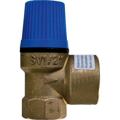 Caleffi Membran Sicherheitsventil Überdruckventil Wasser 3/4“ x 1“ - 6 bar Caleffi Membran Sicherheitsventil Überdruckventil Wasser 3/4“ x 1“ - 6 bar von Eurotherm