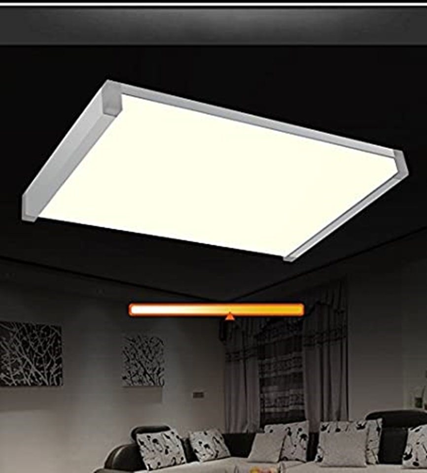 Euroton LED Deckenleuchte LED Deckenlampe Fernbedienung dimmbar Farbton einstellbar Top Angebot, LED fest integriert, Einstellbar, Warm- bis Kaltweiß, LED Deckenlampe von Euroton