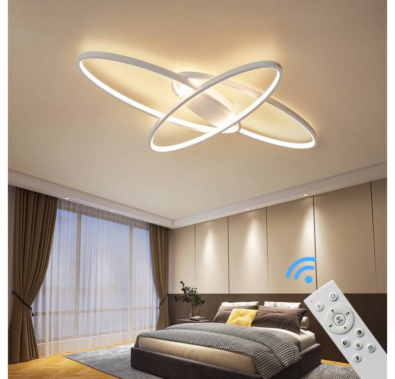 Euroton LED Deckenleuchte LED Deckenleuchte Deckenlampe Fernbedienung Farbton steuerbar dimmbar, LED fest integriert, Deckenleuchte mit Fernbedienung Helligkeit: Dunkel-Hell, 10%-100% dimmbar. Lichtfarbe: kaltweiß-neutalweiß -warmweiß, 7000k-3000k stufenlos. Euroton LED Deckenleuchte LED Deckenleuchte Deckenlampe Fernbedienung Farbton steuerbar dimmbar, LED fest integriert, Deckenleuchte mit Fernbedienung Helligkeit: Dunkel-Hell, 10%-100% dimmbar. Lichtfarbe: kaltweiß-neutalweiß -warmweiß, 7000k-3000k stufenlos. von Euroton