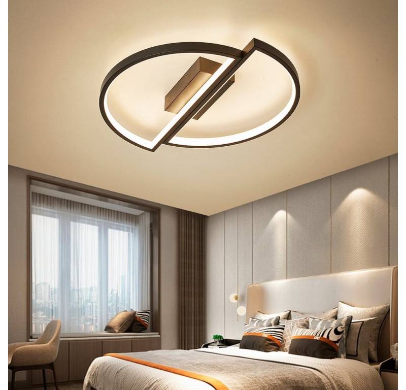 Euroton LED Deckenleuchte LED Deckenleuchte Fernbedienung Lichtfarbe einstellbar dimmbar Lampe, LED fest integriert, Deckenleuchte mit Fernbedienung Helligkeit: Dunkel-Hell, 10%-100% dimmbar. Lichtfarbe: kaltweiß-neutalweiß -warmweiß, 7000k-3000k stufenlos., Mit Fernbedienung Lichtfarbe und Helligkeit einstellbar von Euroton