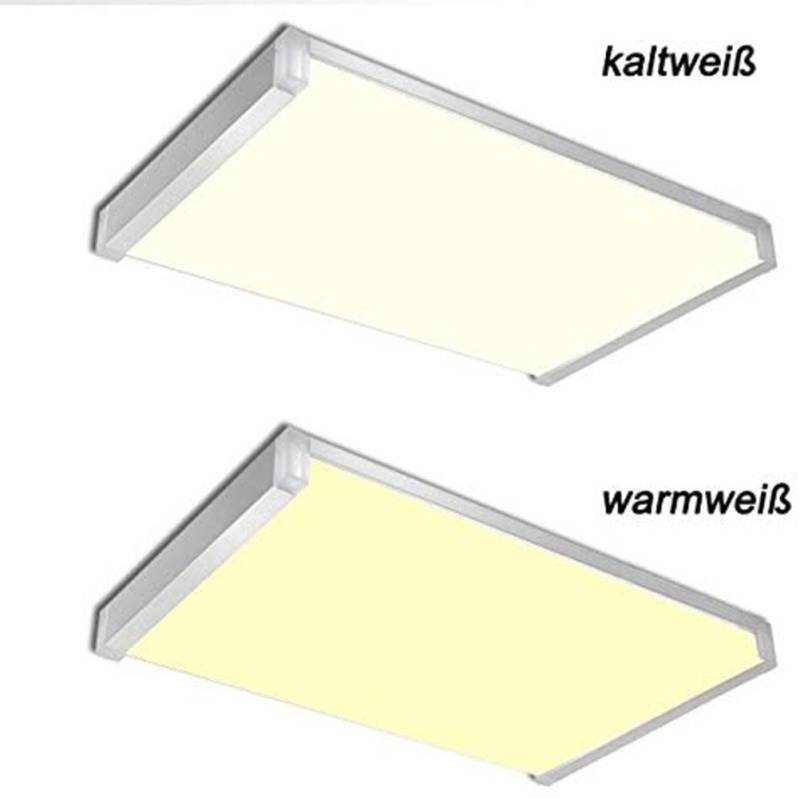 Eurotondisplay LED Deckenleuchte LED Deckenlampe Fernbedienung dimmbar Farbton einstellbar Top Angebot, LED fest integriert, Warm- bis Kaltweiß, Lichtfarbe und Helligkeit einstellbar mit Fernbedienung von Eurotondisplay