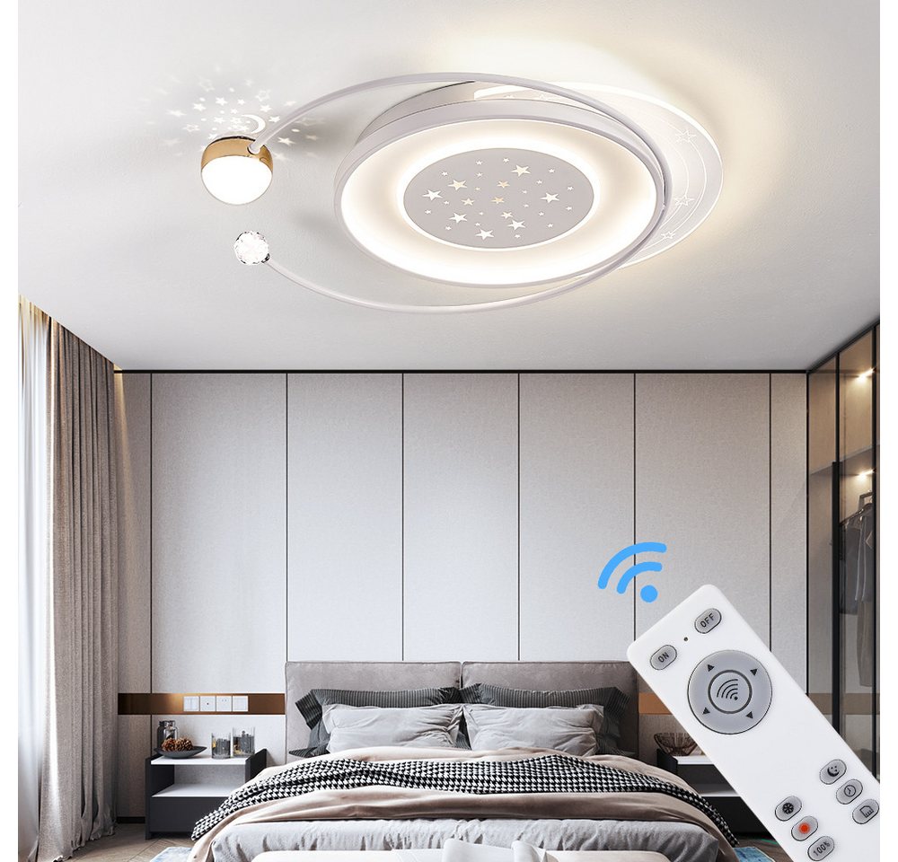 Eurotondisplay LED Deckenleuchte LED Deckenleuchte Fernbedienung App Lichtfarbe Helligkeit einstellbar, LED fest integriert, Warm- bis Kaltweiß stufenlos einstellbar, Mit Fernbedienung oder Handy-App steuerbar Eurotondisplay LED Deckenleuchte LED Deckenleuchte Fernbedienung App Lichtfarbe Helligkeit einstellbar, LED fest integriert, Warm- bis Kaltweiß stufenlos einstellbar, Mit Fernbedienung oder Handy-App steuerbar von Eurotondisplay