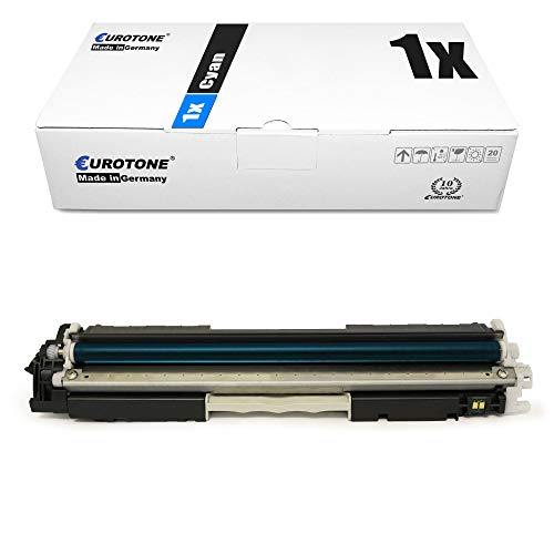 1x Eurotone kompatibler Toner für HP Laserjet CP 1025 NW Color ersetzt CE311A 126A von Eurotone, kein HP Original