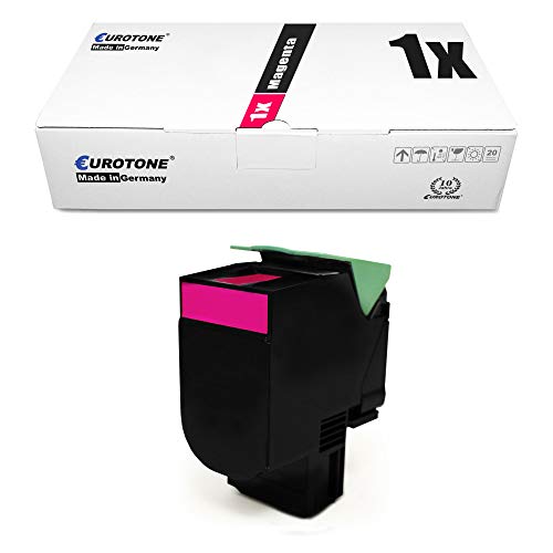 1x Eurotone Toner für kompatibel für Lexmark C 540 543 544 546 DW DN N DTN ersetzt 0C540H1MG von Eurotone