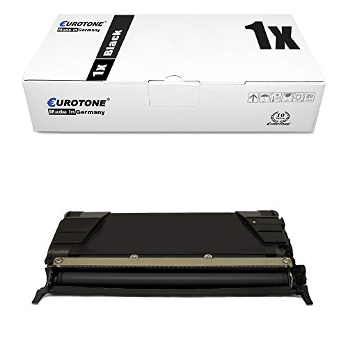 1x Eurotone Toner für kompatibel für Lexmark C 746 748 DE DTE E DN N DTN ersetzt 00C746H1KG von Eurotone