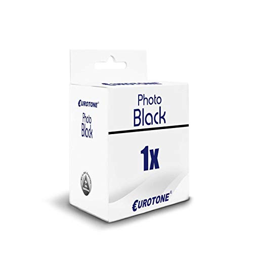 1x Eurotone Tintenpatrone für HP DesignJet T790PS T112024 T1120SD T795 T770 T1300 T2300PS T79044 T130044 T1100MFP T79024 ersetzt 72 NO72 Photo Black von Eurotone, kein HP Original
