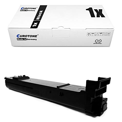 1x Eurotone Toner für Konica Minolta C240 C252P C250P C250 C252 ersetzt TN-210K TN210K Black von Eurotone