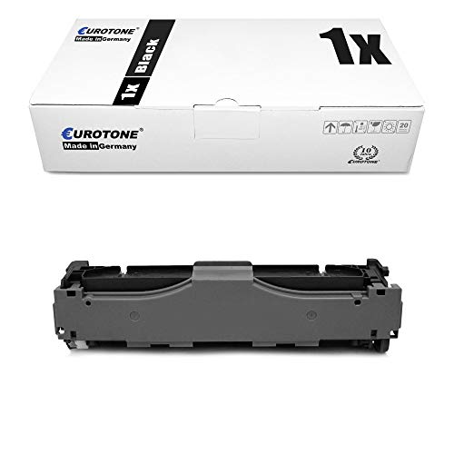 1x Müller Printware Toner kompatibel für Canon MF734Cdw MF733Cdw LBP654Cx MF731Cdw LBP654Cdw MF735Cdw LBP653Cdw MF735Cdwt MF732Cdw, 046 / 046H BK 1254 C 002 Black von Eurotone