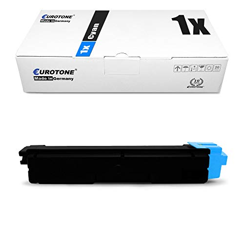 1x Müller Printware XXL Cyan Toner für Kyocera Ecosys M6230cidn M6230cidnt M6630cidn P6230cdn ersetzt TK-5270C TK5270 C 1T02TVCNL0 mit ca. 6.000 Seiten von Eurotone