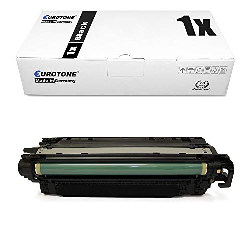 1x Müller Printware kompatibler Toner für HP Color Laserjet Enterprise M 552 553 x DN n ersetzt CF360A 508A von Eurotone