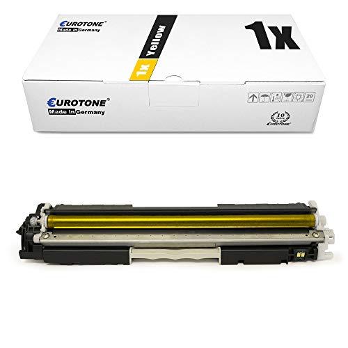 1x Müller Printware kompatibler Toner für HP Color Laserjet Pro MFP M 176 177 fw n ersetzt CF352A 130A von Eurotone