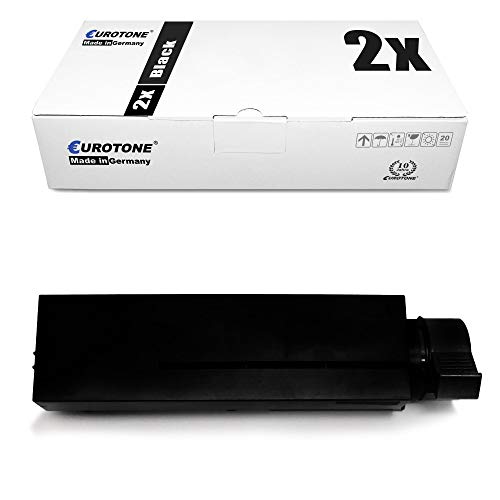 2X Eurotone Toner für Oki MB 472 492 562 DN dnw ersetzt 45807106 Schwarz von Eurotone, kein OKI Original