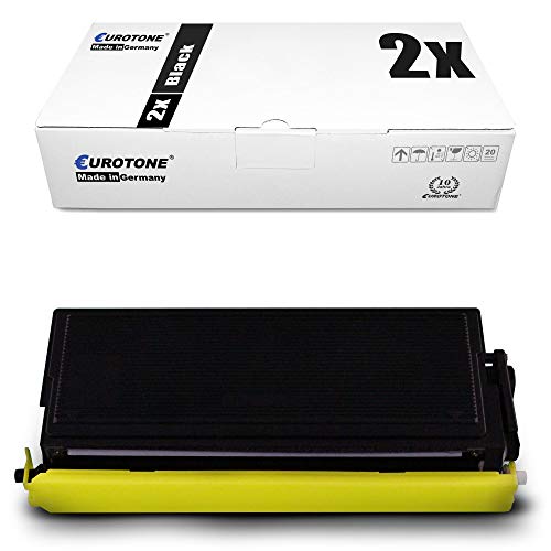 2X Müller Printware Toner kompatibel für Brother HL 1030 1200 1220 1230 1240 1250 1270 1430 1440 1450 1470 PS DX E NE NLT LT DLT NTR N, TN6600 von Eurotone