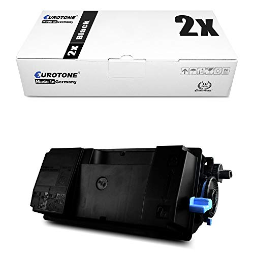 2X Müller Printware Toner für Kyocera Ecosys M 3040 3540 DN ersetzt 1T02MS0NL0 TK3100 von Eurotone