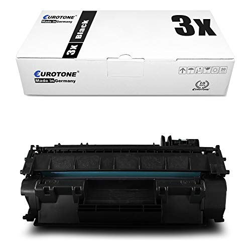 3X Eurotone kompatibler Toner für HP Laserjet 1160 1320 3390 3392 NW TN N ersetzt Q5949A 49A von Eurotone