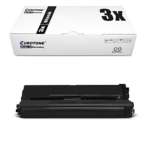 3X Müller Printware Toner kompatibel für Brother HL-L8360CDW MFC-L8900CDW MFC-L8690, TN-421BK TN421BK Black von Eurotone