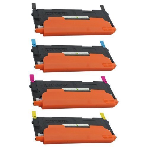 Eurotone 4X Alternativ Toner Set für Dell 1230 1230C 1230CN 1235 1235C 1235CN - Toner Set (alle 4 Farben) 59310494 J069K... von Eurotone