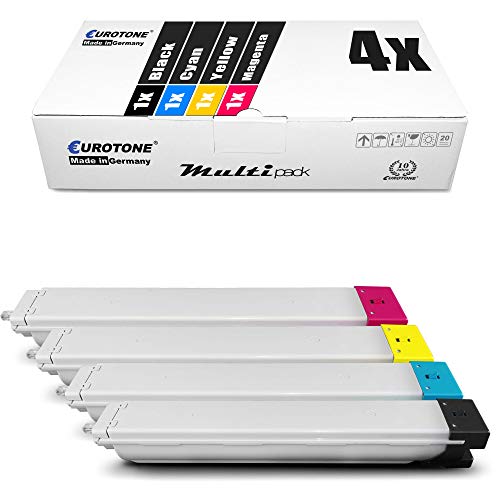 4X Müller Printware Toner für Samsung C9201 CLX9251NA C9301N C9301 CLX9301NA C9301NA C9251NA ersetzt CLT-809 CLT809 Set von Eurotone