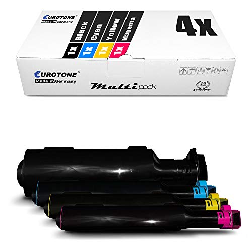 4X Müller Printware Toner für Xerox WC7232TPL 7232TPE WC7132 7232SPX 7232FX WC7232Spex WC7242 7232Spex WC7232TPE 7232SX ersetzt 006R01262-006R01265 Set von Eurotone