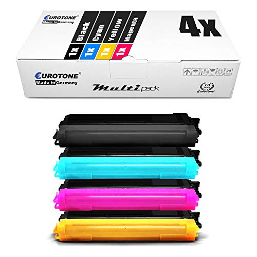 4er Set EOS-Toner TN230 kompatibel für Brother HL 3040 3070 / MFC 9120 9320 CN/DCP 9010 TN-230 kompatibel Black Cyan Magenta Yellow von Eurotone