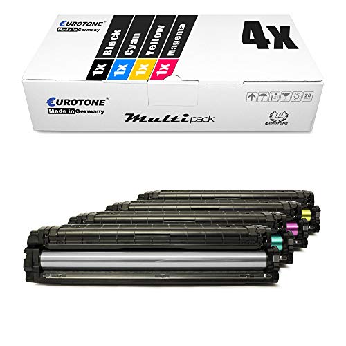 4X Müller Printware Toner für Samsung ProXpress C 3010 3060 ND FR Premium line ersetzt CLT-503 CLT503 Set von Eurotone